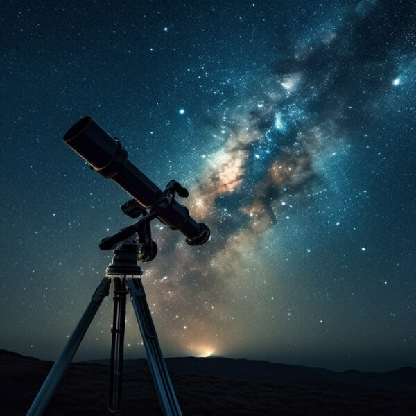 exploration-nature-star-field-with-telescope